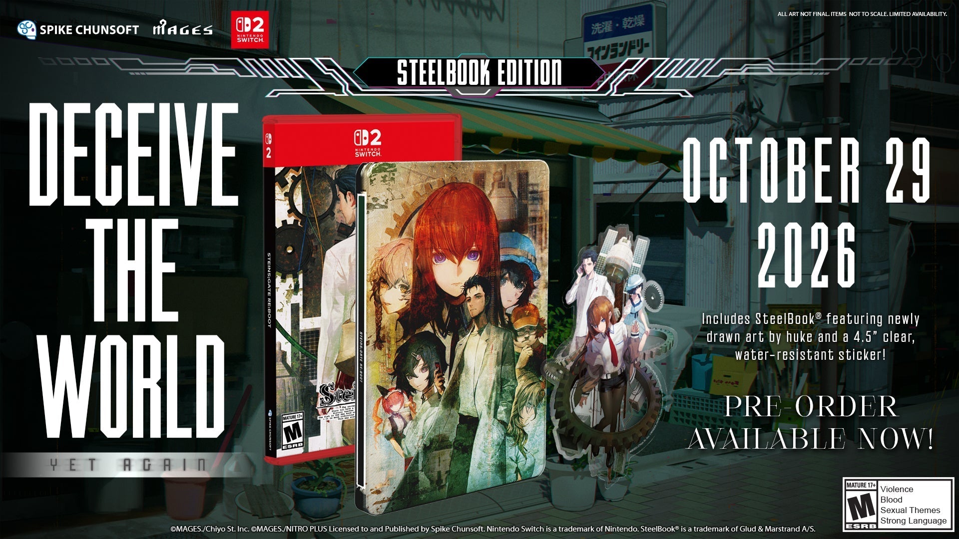 《Steins;Gate: Reboot》Xbox Version Delayed