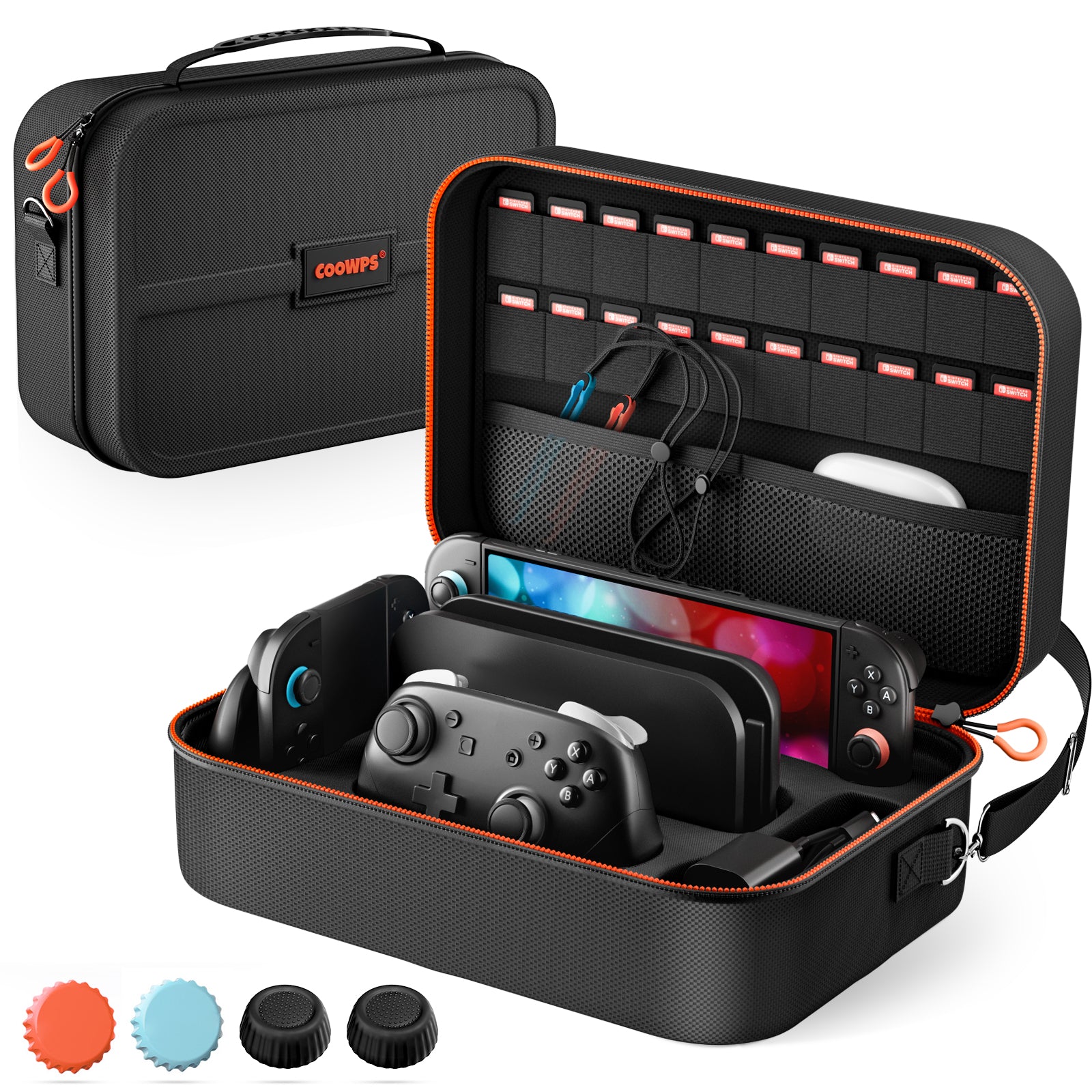 C2 - Hard Shell Full Protection All In One Carrying Case for Switch 2