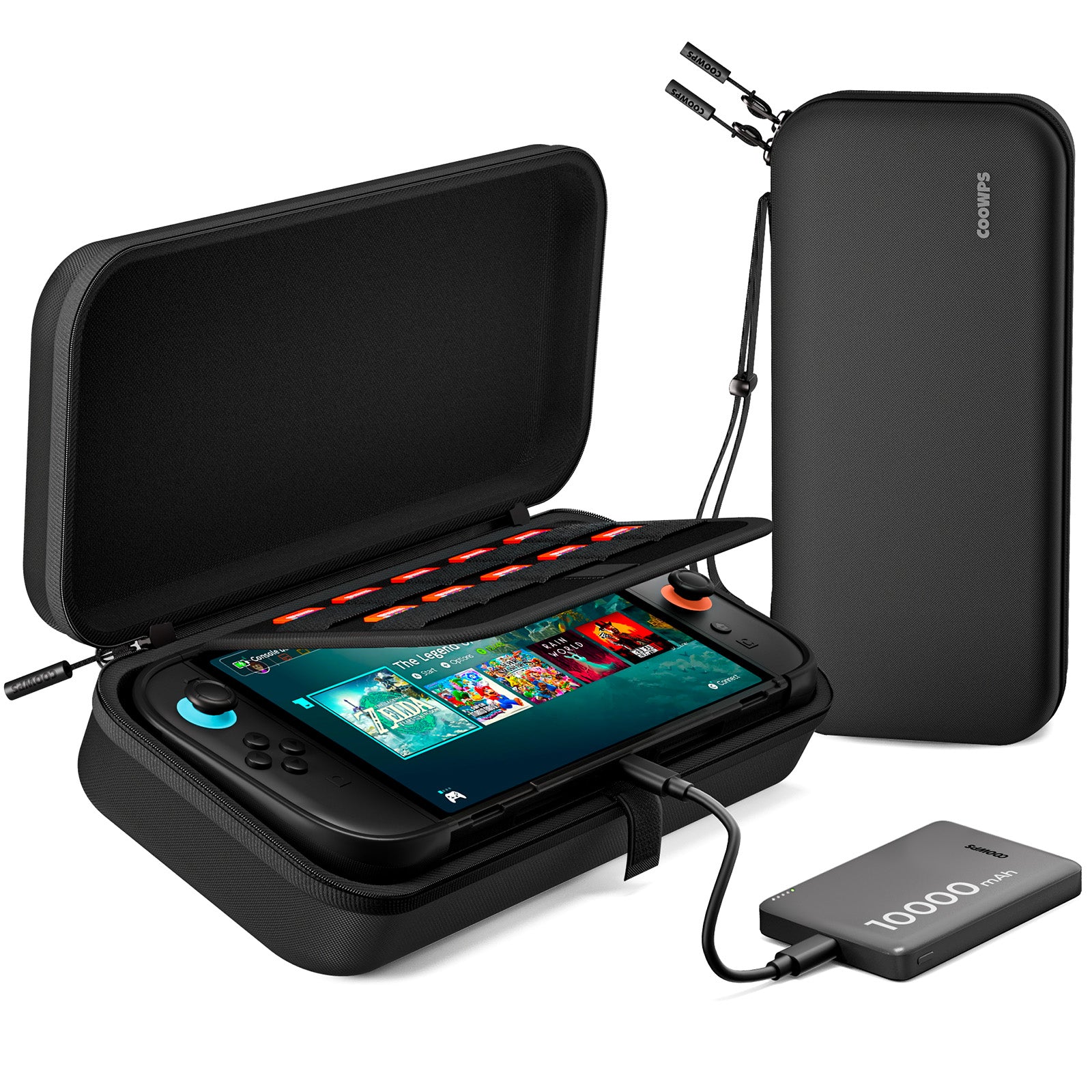 Nintendo Switch 2 Carrying Case with Portable Power Bank