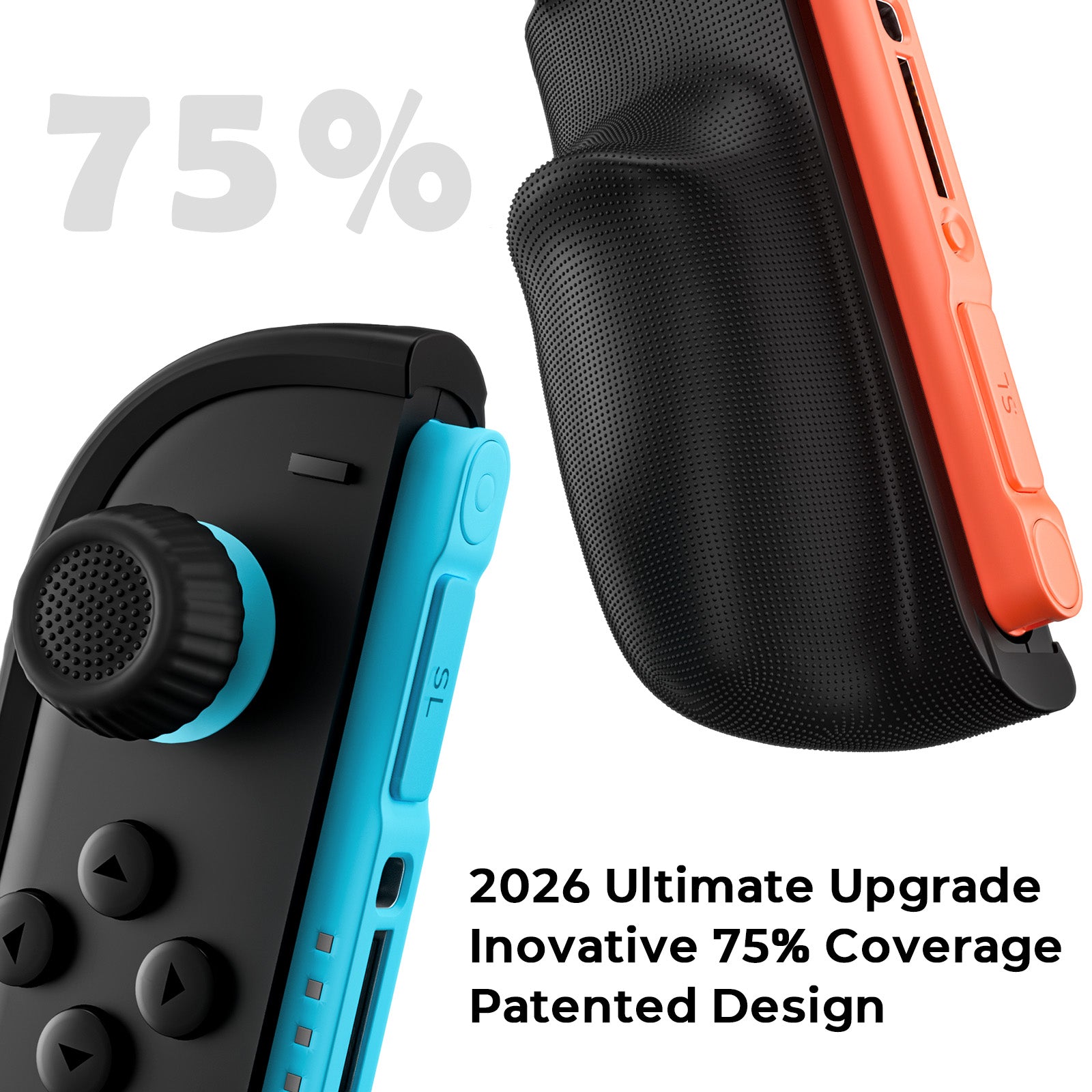 COOWPS P2 Ergonomic Grip for Nintendo Switch 2