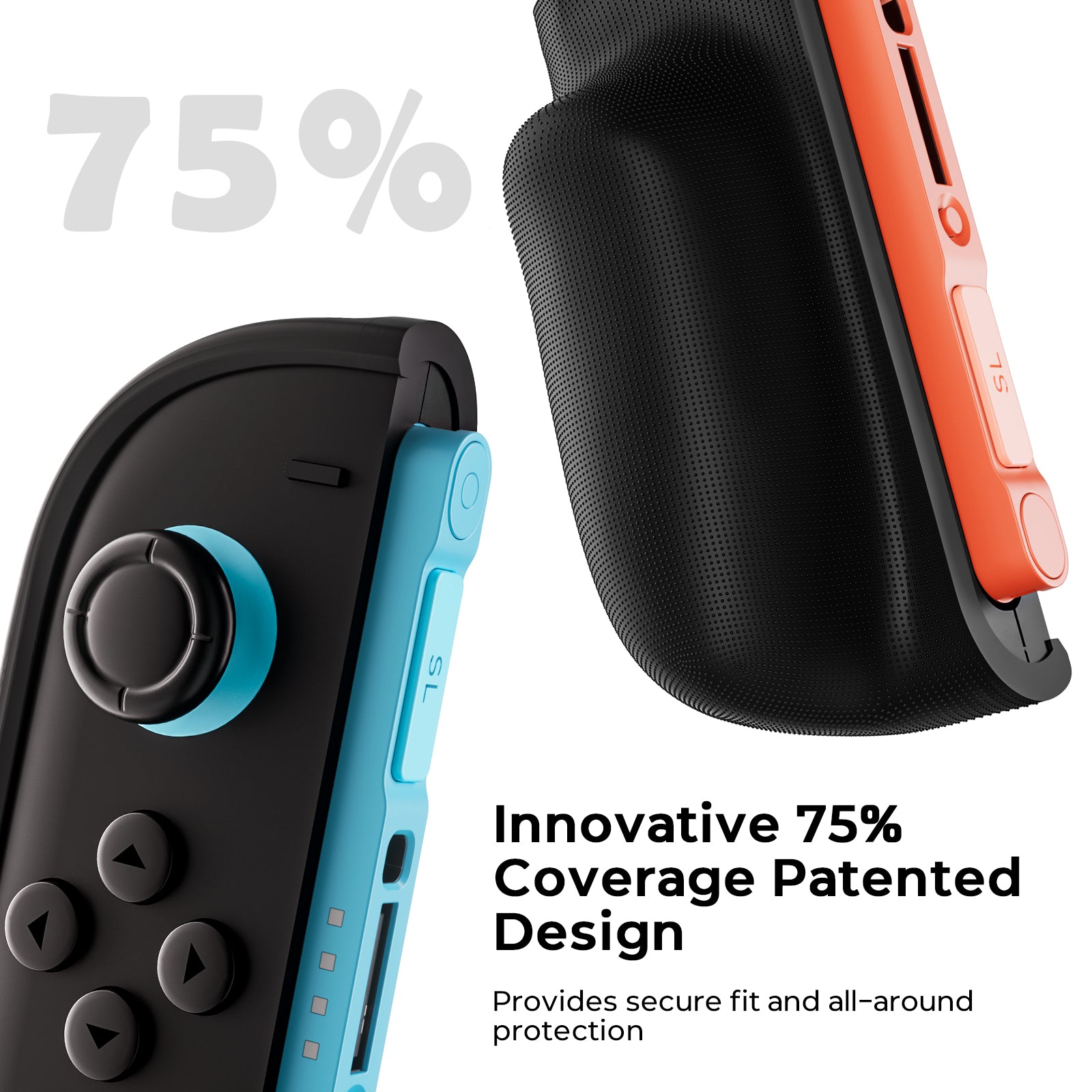 COOWPS P2 Dockable Split Protective Case for Nintendo Switch 2