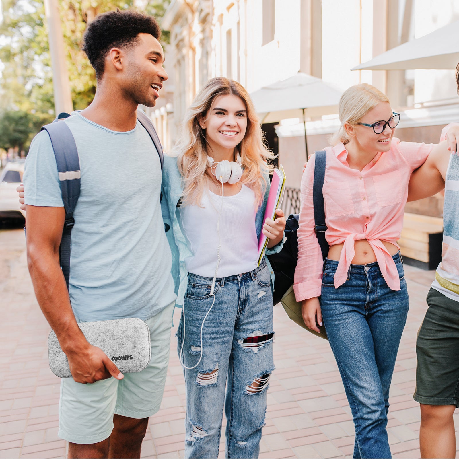 COOWPS Slim Switch 2 Case for Nintendo Switch 2 2025, with 4Pcs Thumb Grips, Odorless Felt Ultra Hard Military Grade Protection, Soft Lining Carrying Case with 8 Game Card Slots