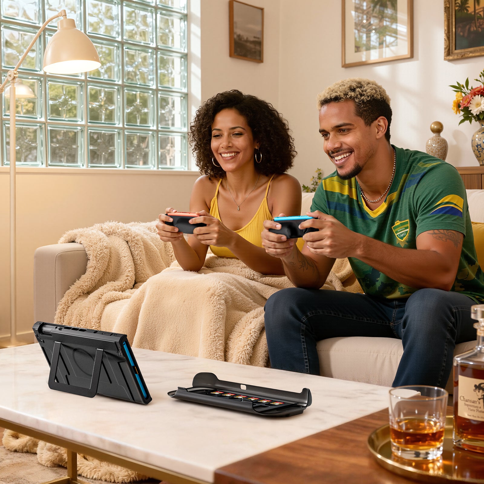 COOWPS P2 Dockable Split Protective Case for Nintendo Switch 2