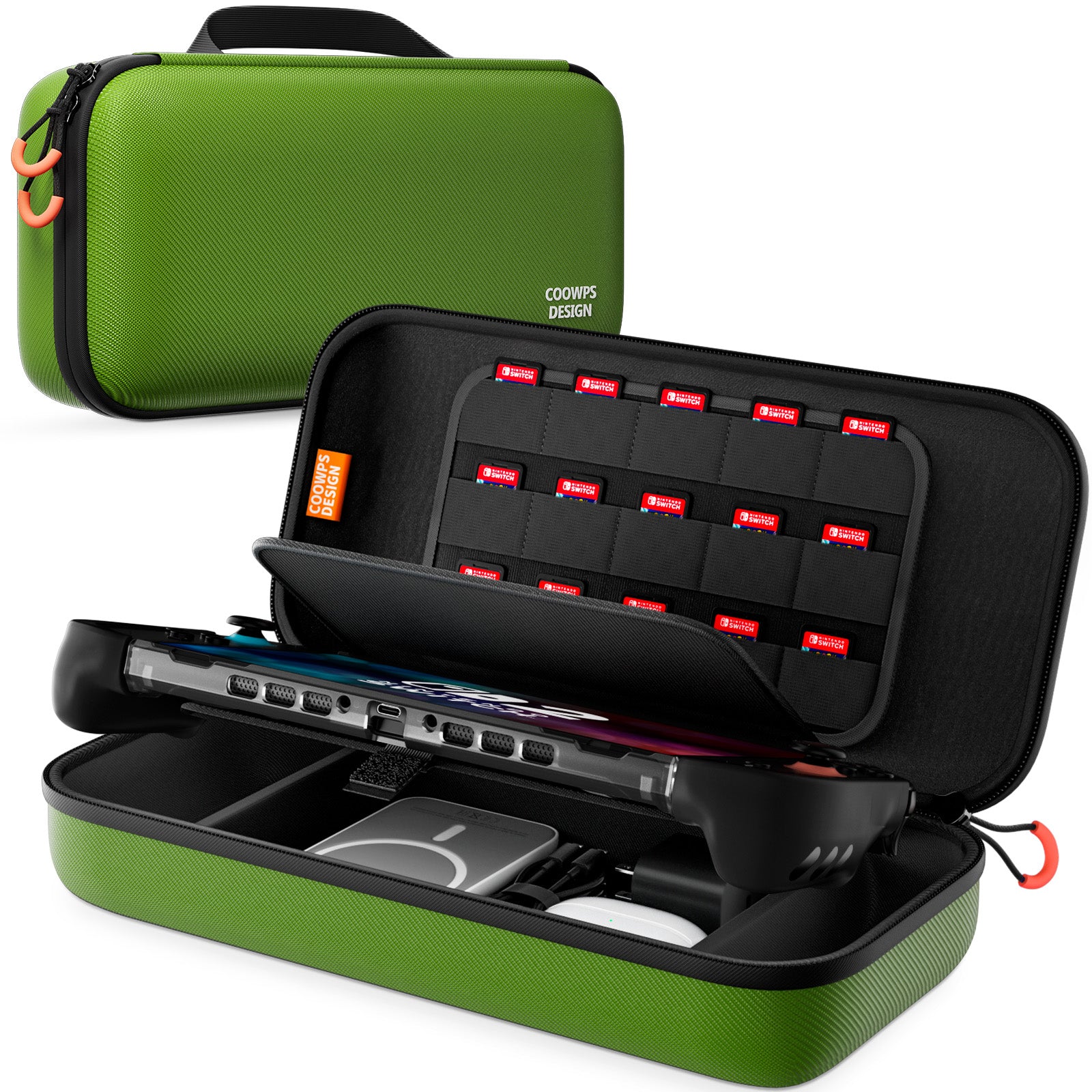 COOWPS Carrying Case for Nintendo Switch 2/Steam Deck
