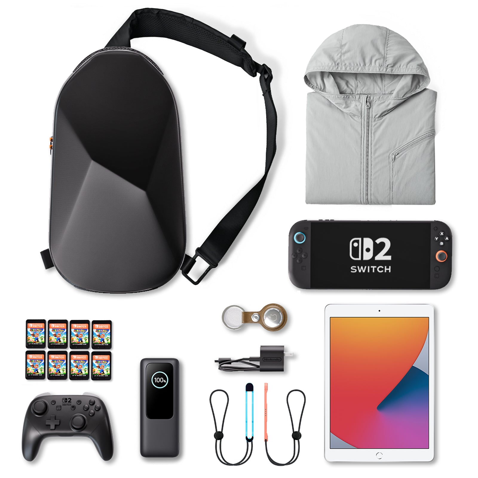 Protective shoulder case for switch2