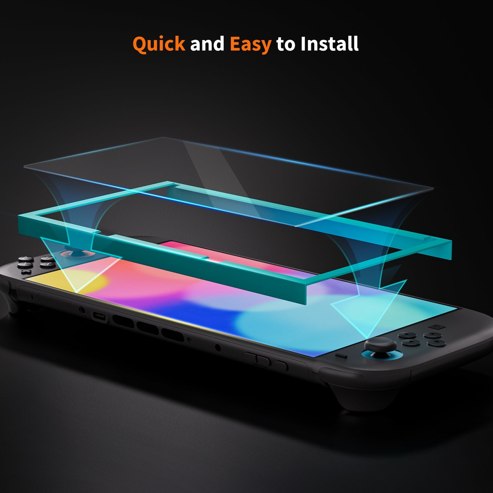 2-Pack Ultra HD Tempered Screen Protector for Switch2