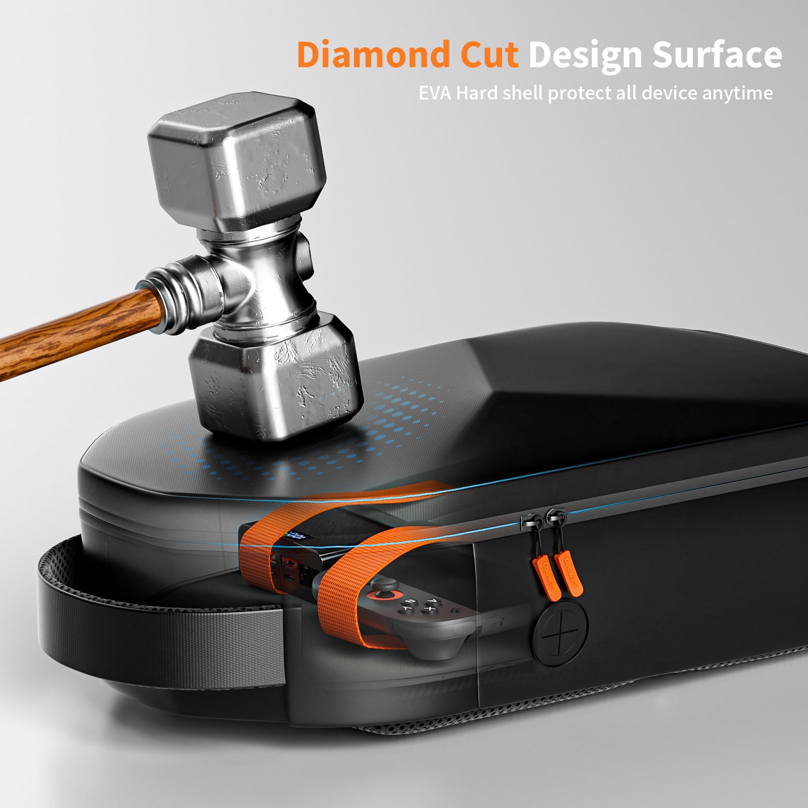 Protective shoulder case for switch2