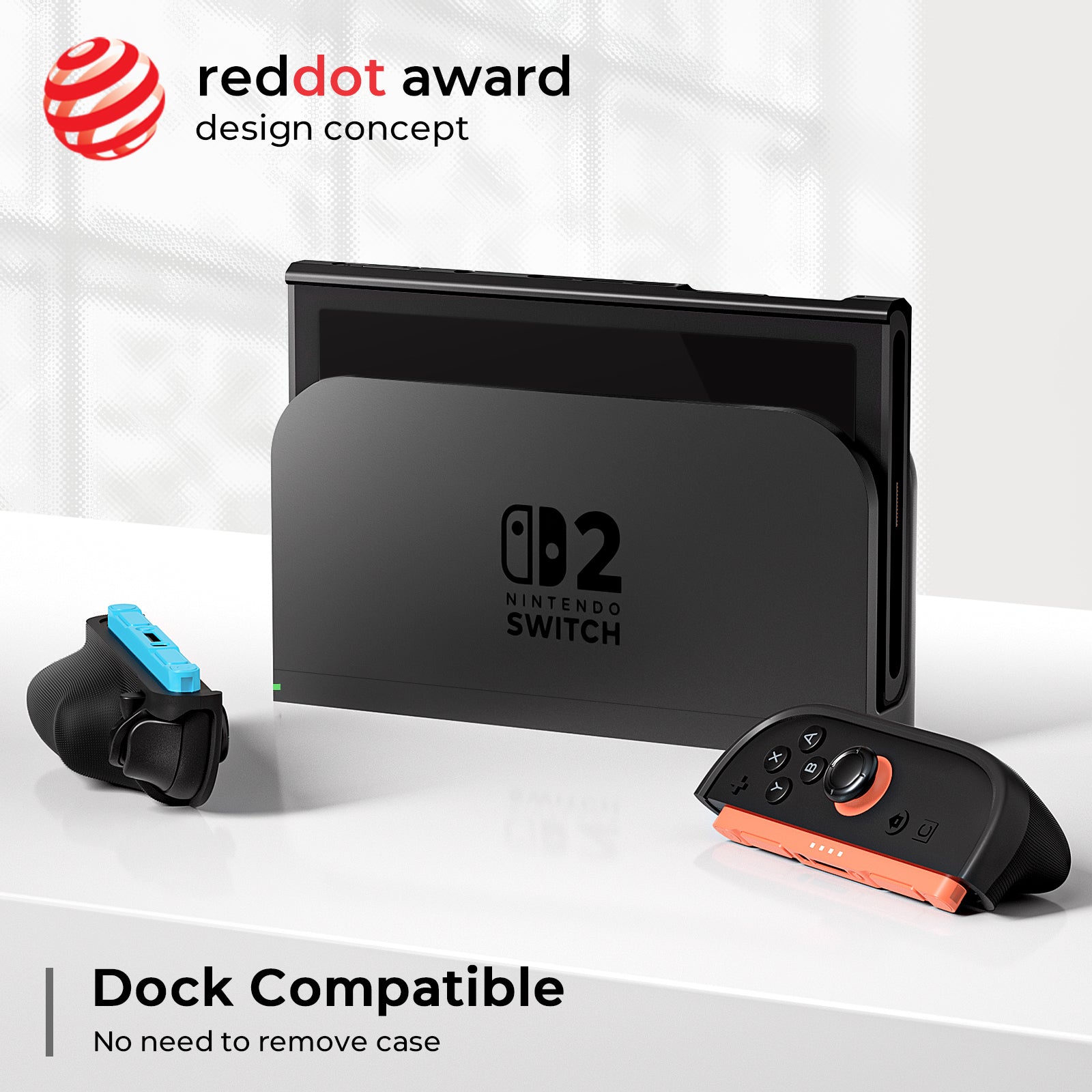 Nintendo Switch 2対応ドック可能保護ケース | COOWPS