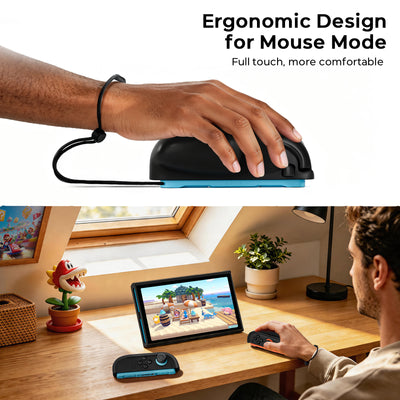 COOWPS P2 Ergonomic Grip for Nintendo Switch 2