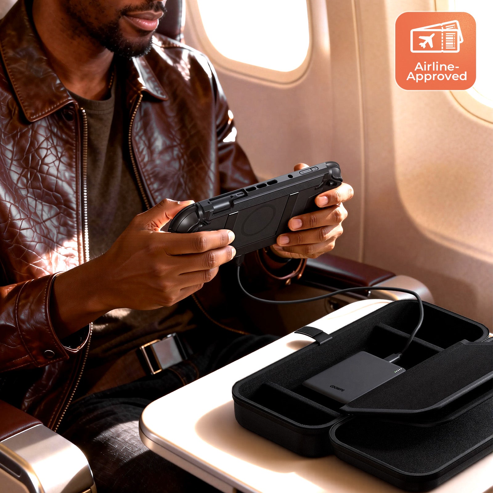 Nintendo Switch 2 Carrying Case with Portable Power Bank