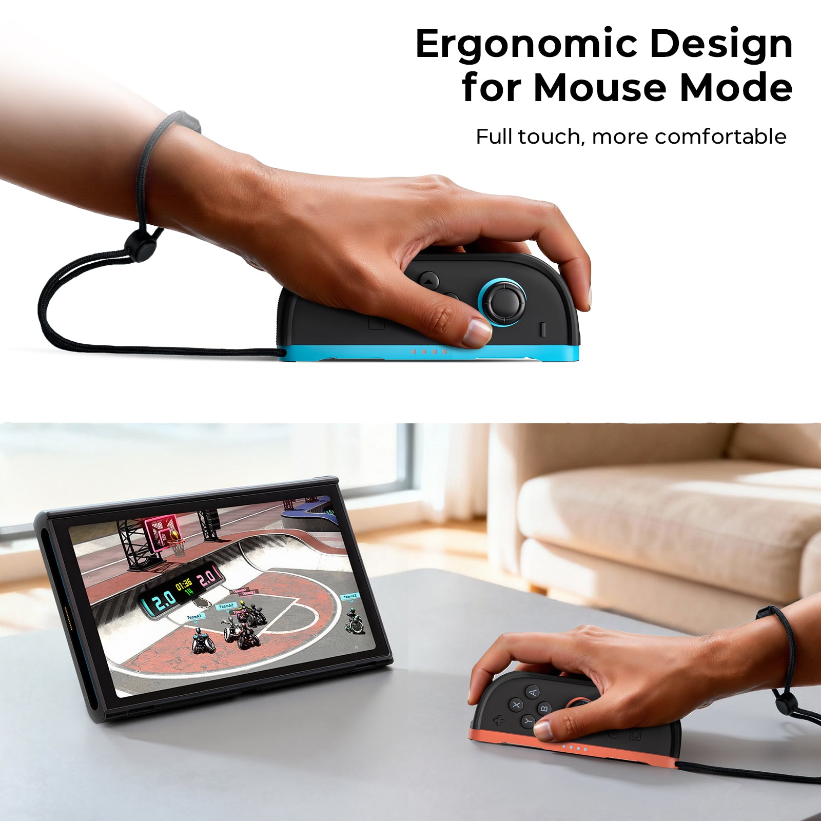 COOWPS P2 Dockable Split Protective Case for Nintendo Switch 2