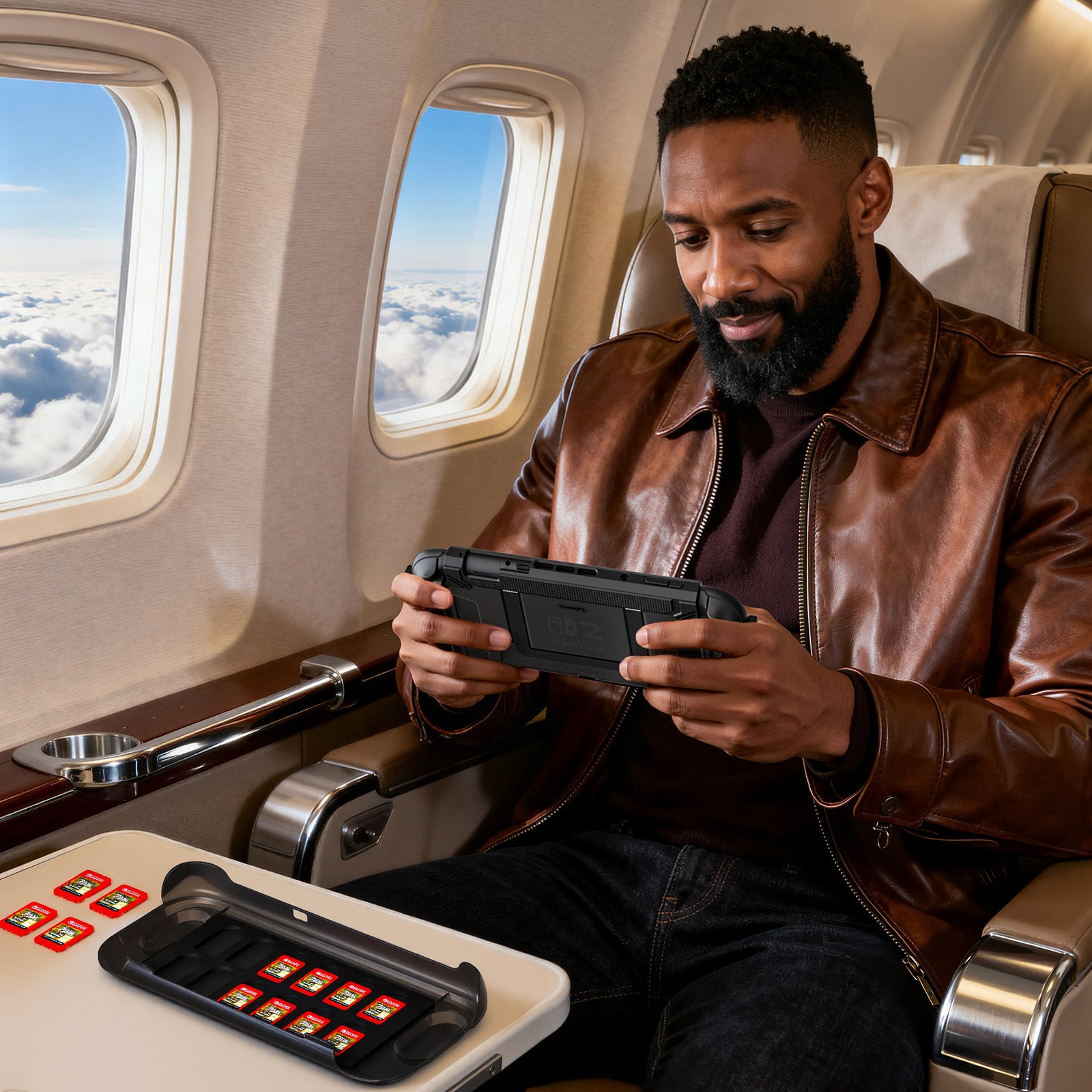 COOWPS P3 for Nintendo Switch 2 Case with Flip Stand