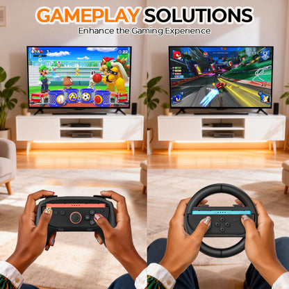 N3-Pro Controllers Accessories Bundle for Nintendo Switch 2 17 in 1