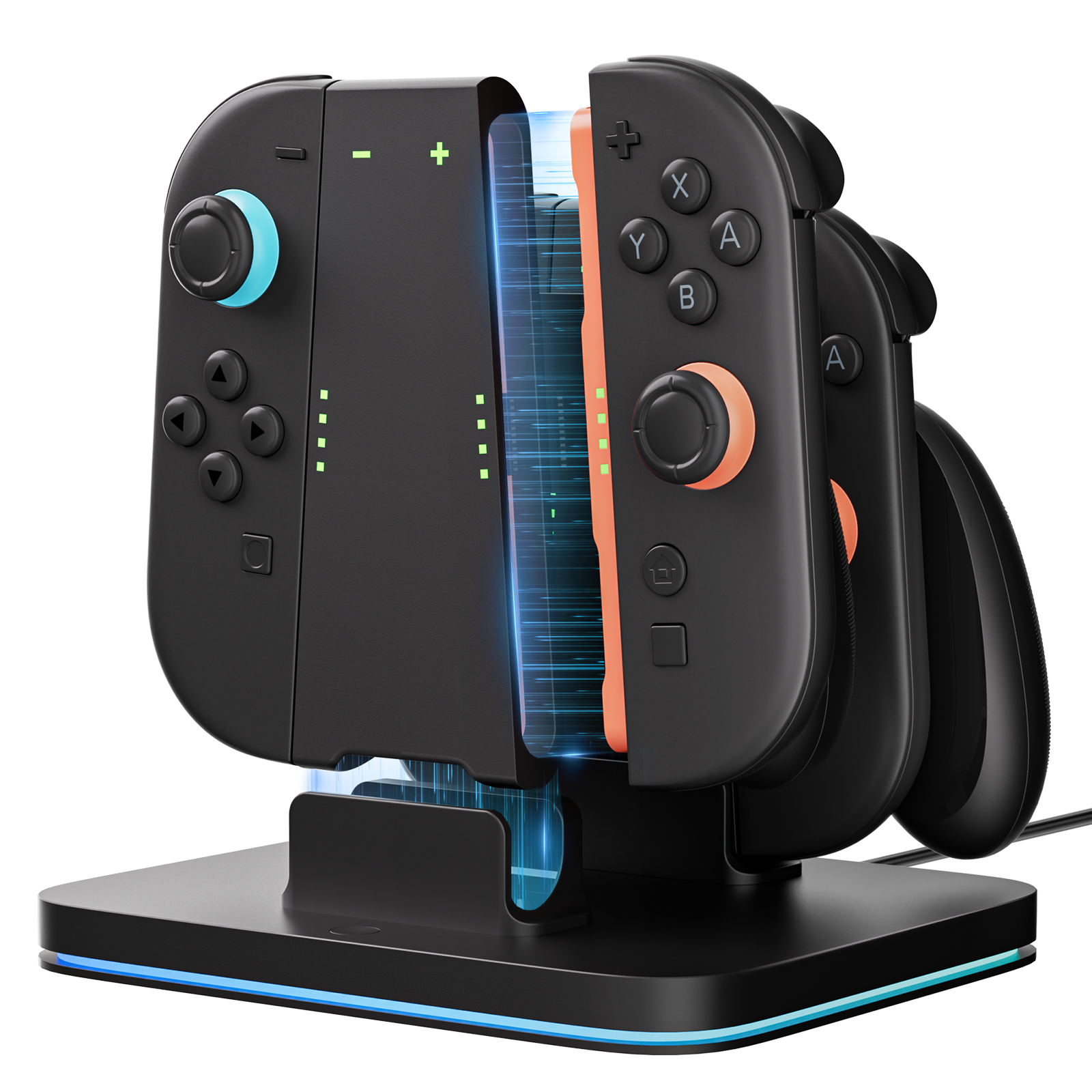 COOWPS 3 in 1 Switch 2 Charging Grip and Dock for Nintendo Switch 2 Joy-Con 2025