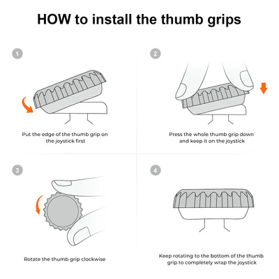 Thumb Grip Caps for Switch 2
