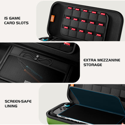 COOWPS Carrying Case for Nintendo Switch 2/Steam Deck