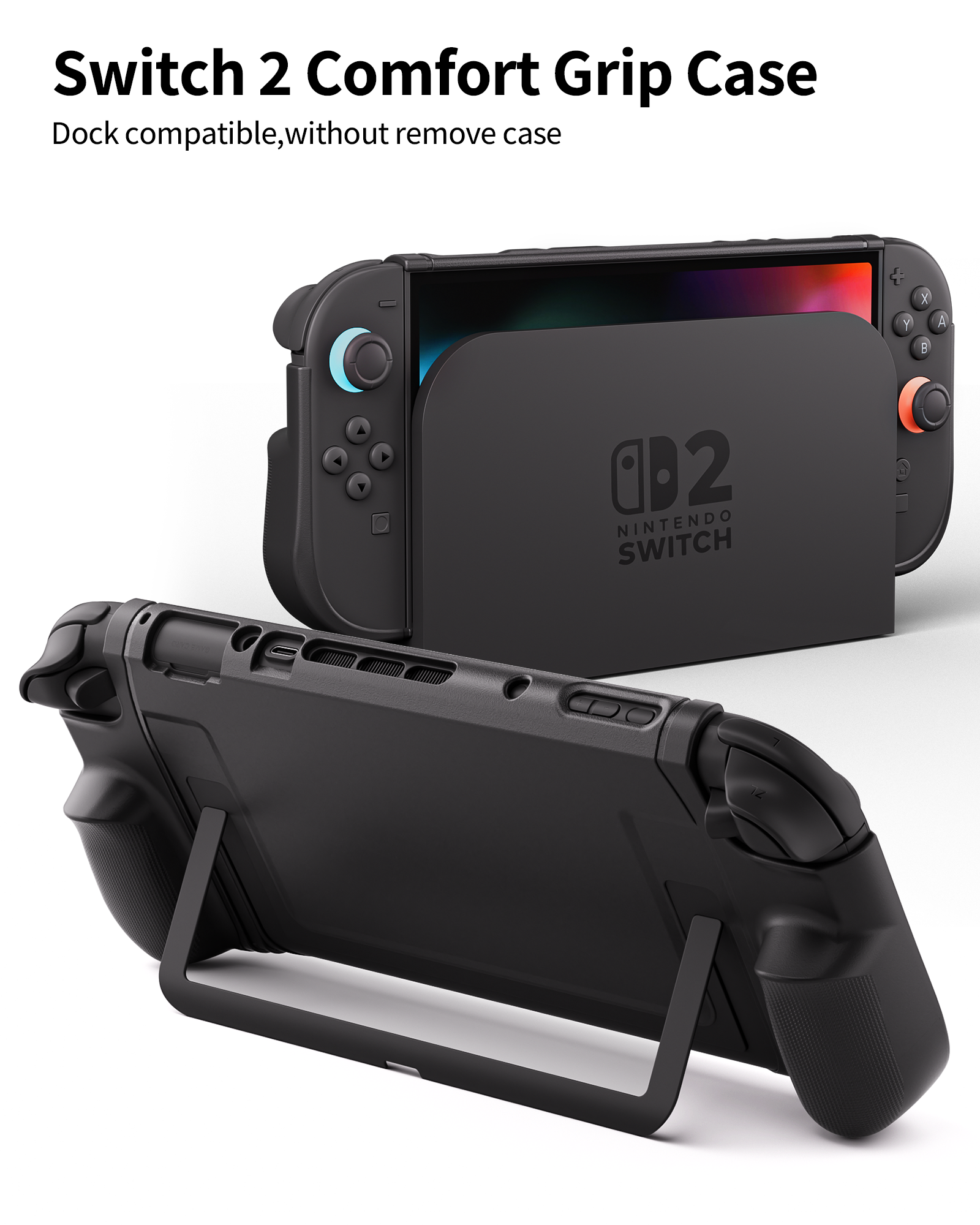 COOWPS 15 IN 1 Switch 2 Pro Controller Accessories Bundle