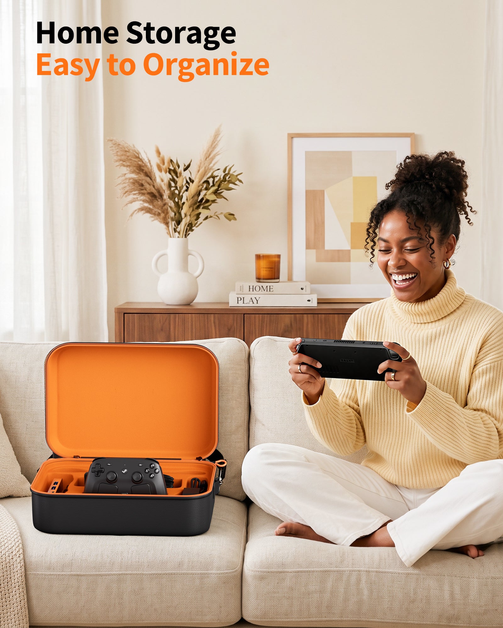 COOWPS Carrying Case for Steam Deck/Steam Controller