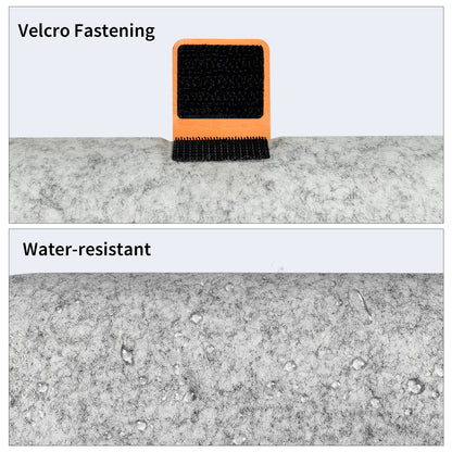 COOWPS Slim Switch 2 Case for Nintendo Switch 2 2025, with 4Pcs Thumb Grips, Odorless Felt Ultra Hard Military Grade Protection, Soft Lining Carrying Case with 8 Game Card Slots