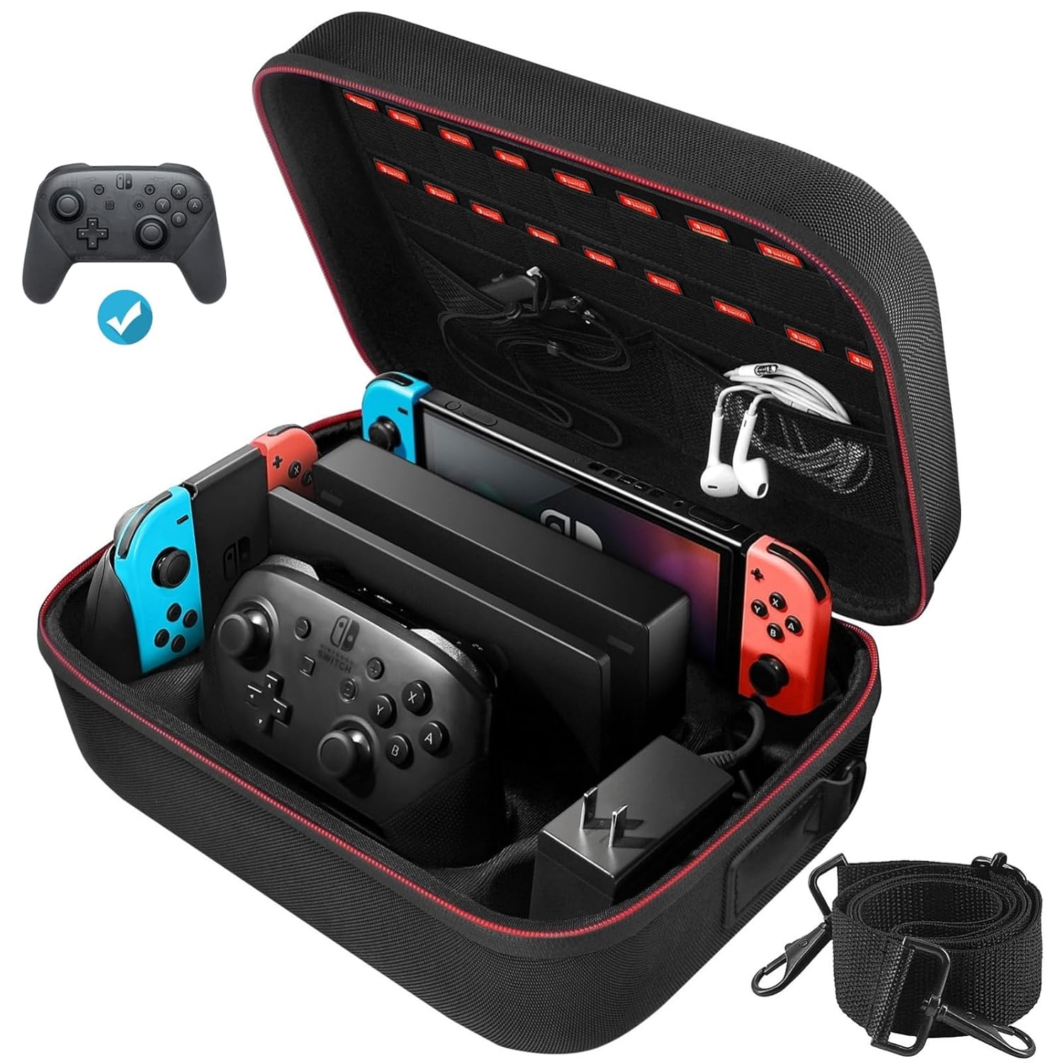 Switch Case for Nintendo Switch and Switch OLED Model