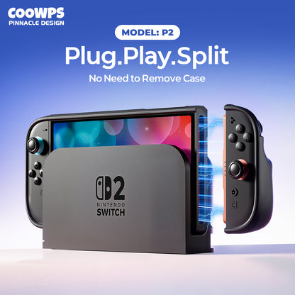 COOWPS Split Protective Case for Nintendo Switch 2 2025